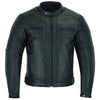 100% Genuine Leather Motorcycle Jacket | Motocross Leather Jacket Men's