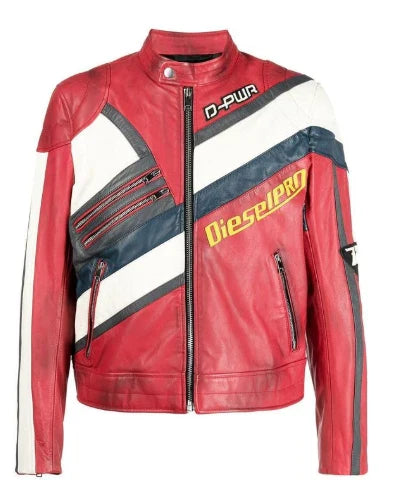 Most Demanding - Handmade - Genuine Cowhide Leather Jacket - Streetwear Uk