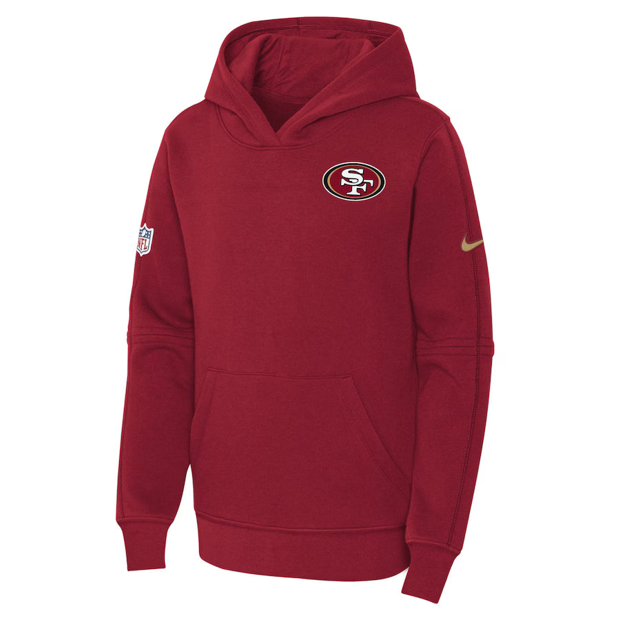 San Francisco 49ers Sideline Hoodie - Recreated Inspired Edition