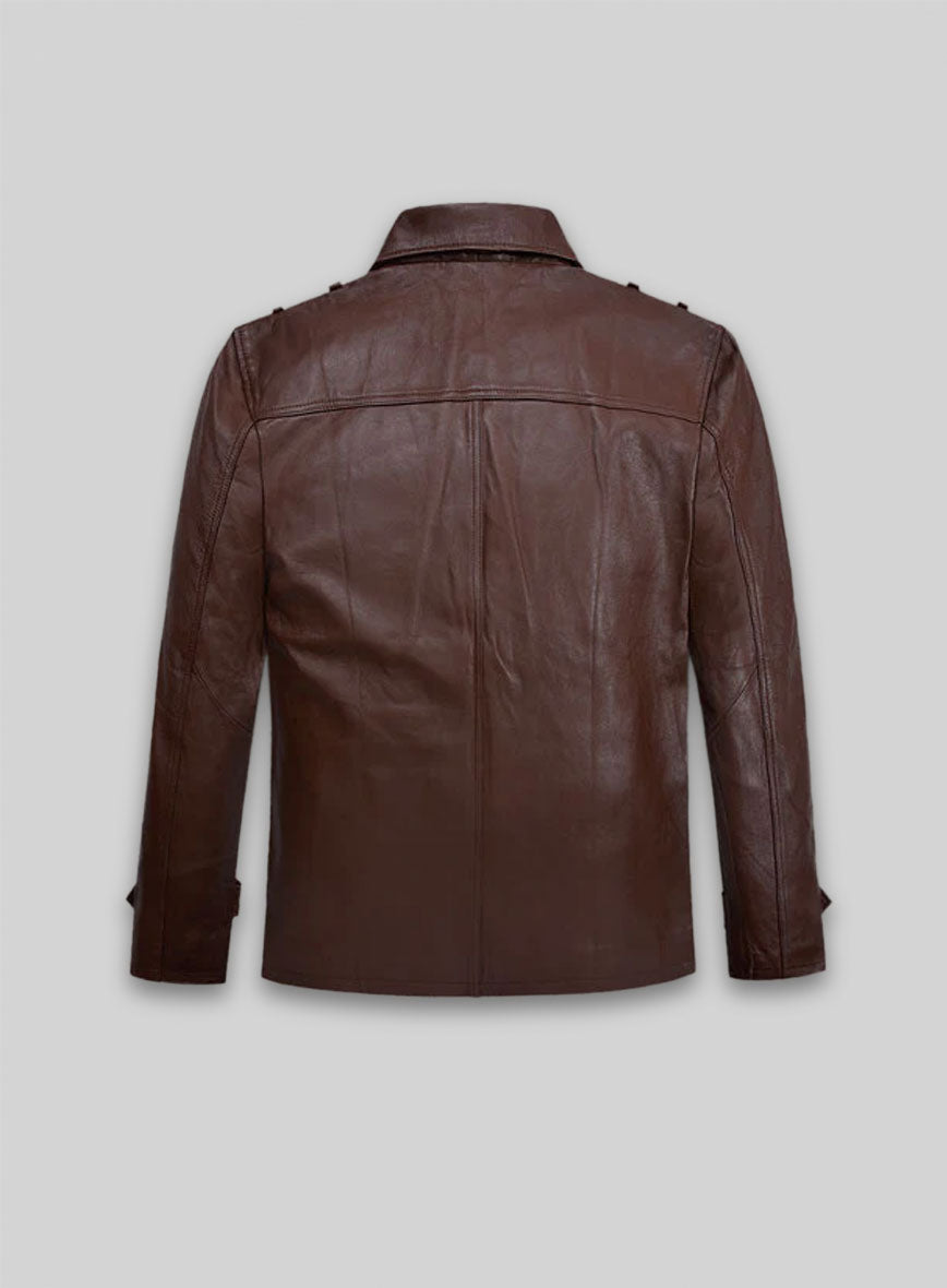Sebastian Stan A Different Man Leather Jacket