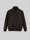 Steve Carell Welcome to Marwen Bomber Leather Jacket