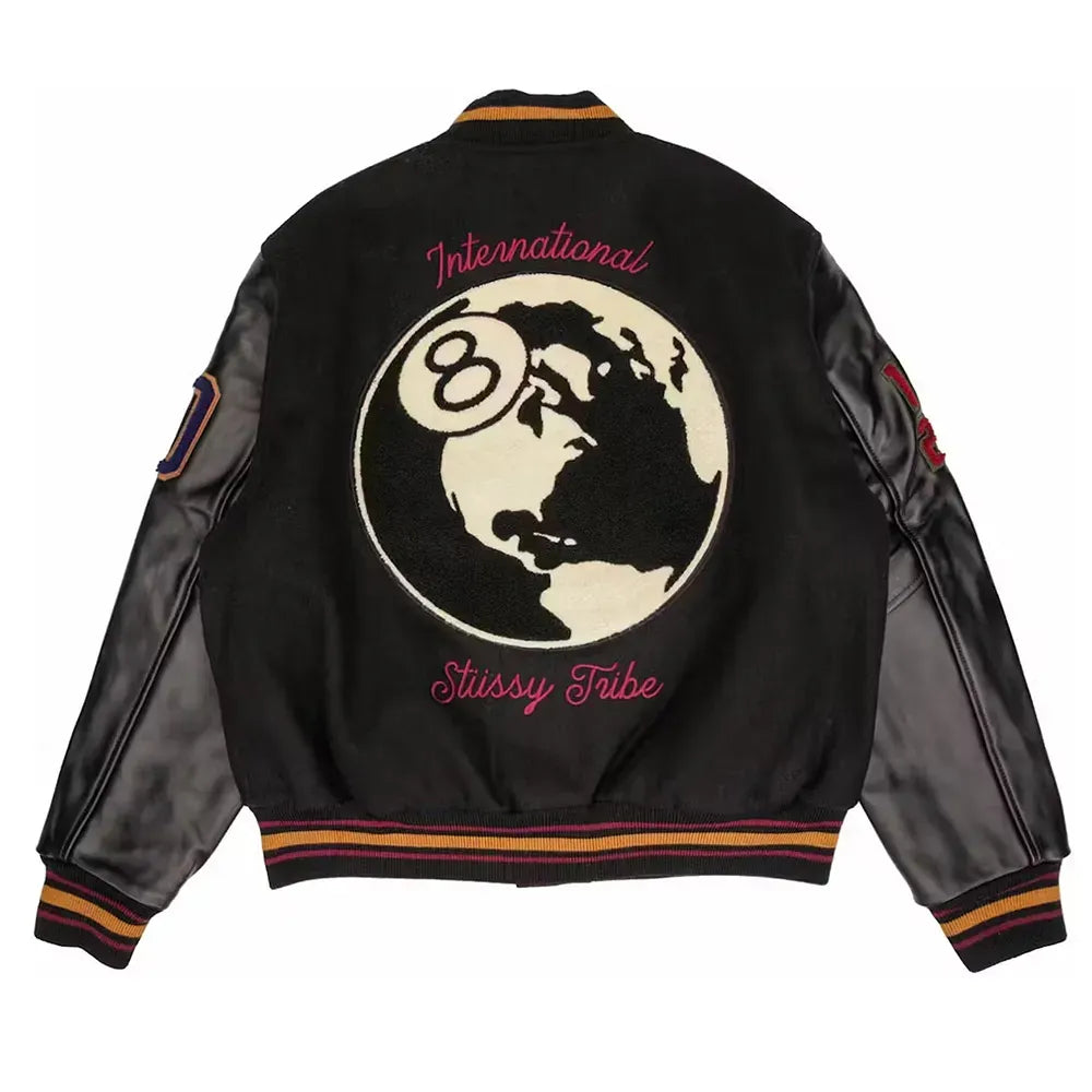 Stussy 40th Anniversary IST Varsity Jacket - Recreated Inspired Edition