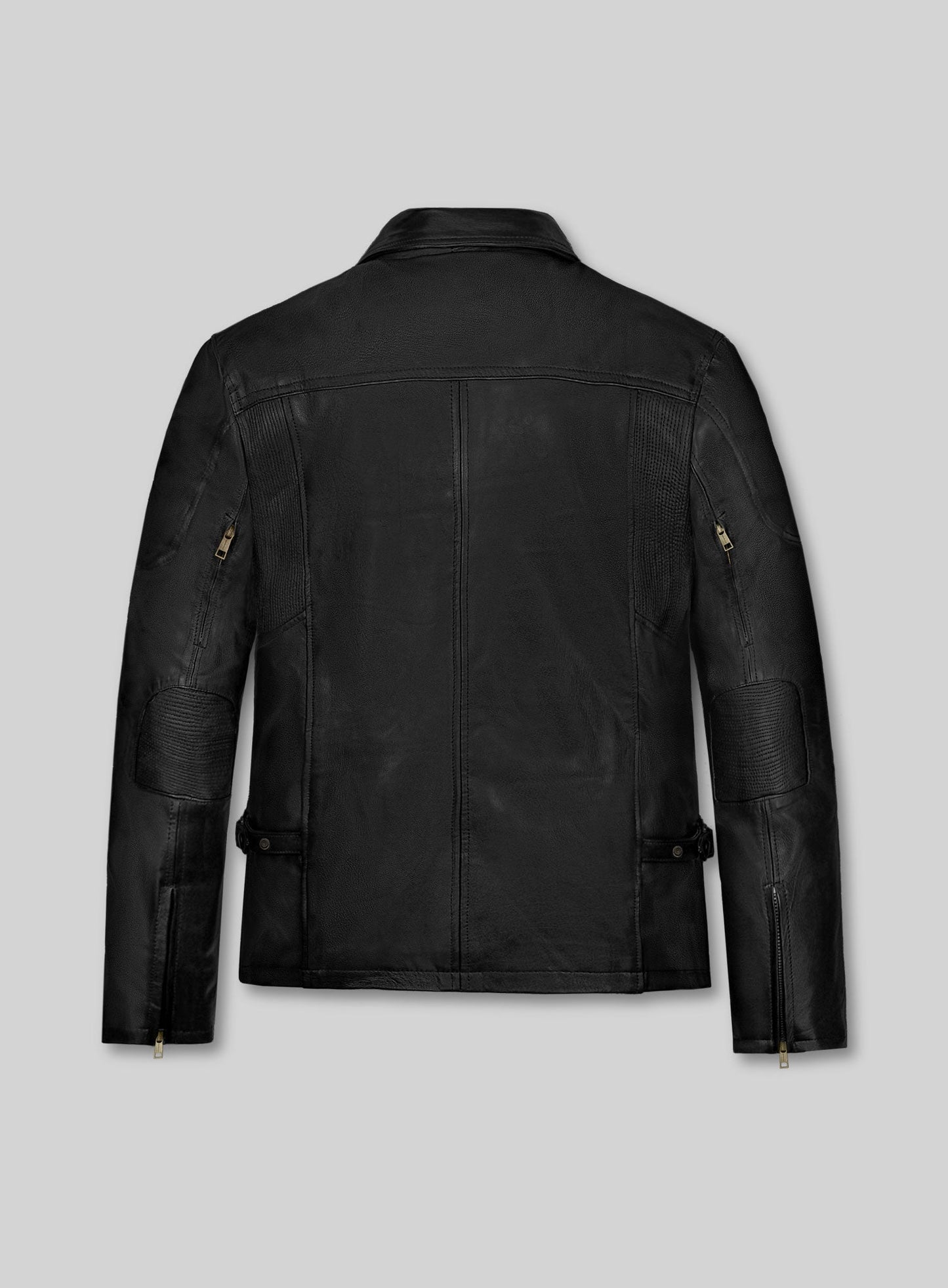 Terminator Genisys Arnold Schwarzenegger Leather Jacket