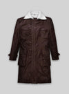 Tom Hardy The Dark Knight Rises Leather Trench Coat