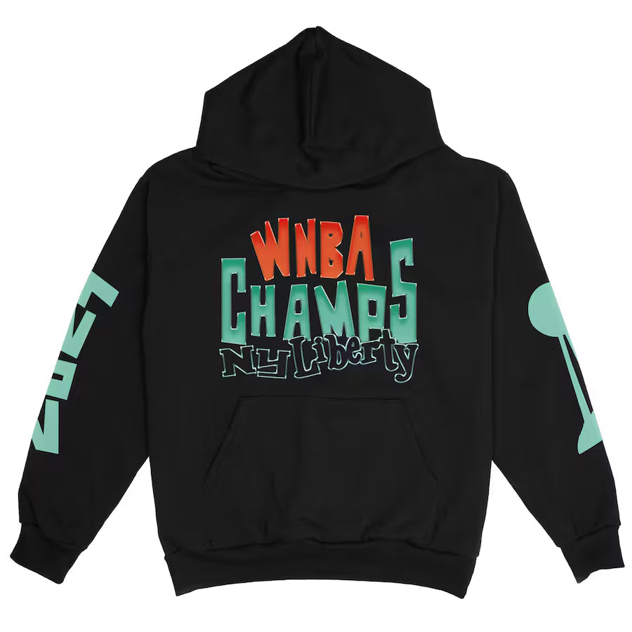 Playa Society New York Liberty 2024 WNBA Champions Hoodie - Recreated Inspired Edition